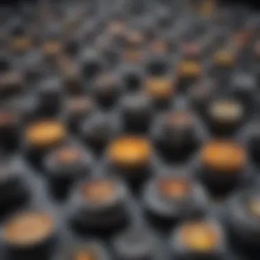 Diverse Types of Machine Fuel Illustration of different machine fuel types