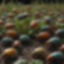 A diverse range of common crop pests affecting various crops.