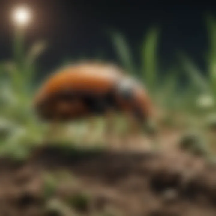 Integrated pest management techniques in agricultural practices.