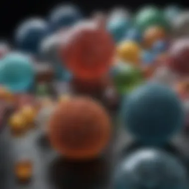 Diverse Types of Polymers Visual representation of various polymer types