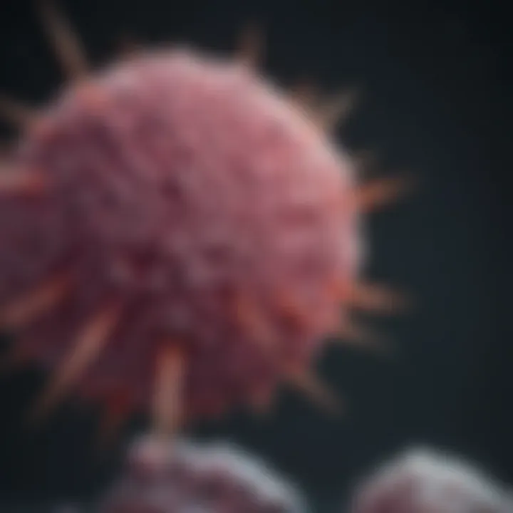 Graph showcasing clinical outcomes of targeted therapies in cancer treatment