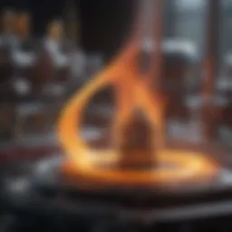 Visual representation of heat transfer methods