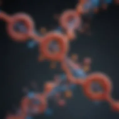 RNA Probe Interaction with mRNA Schematic representation of RNA probe interaction with target mRNA