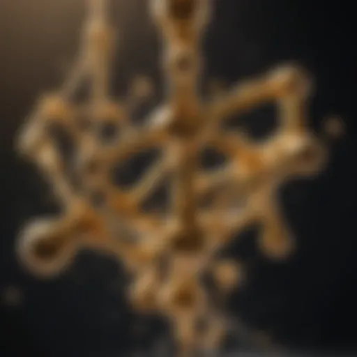 Chemical structure of a gold stripping agent