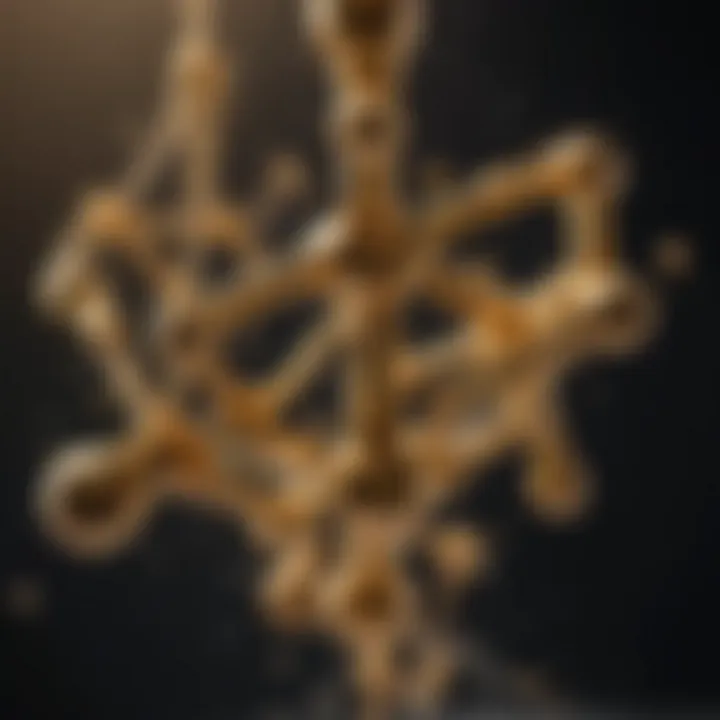 Chemical structure of a gold stripping agent