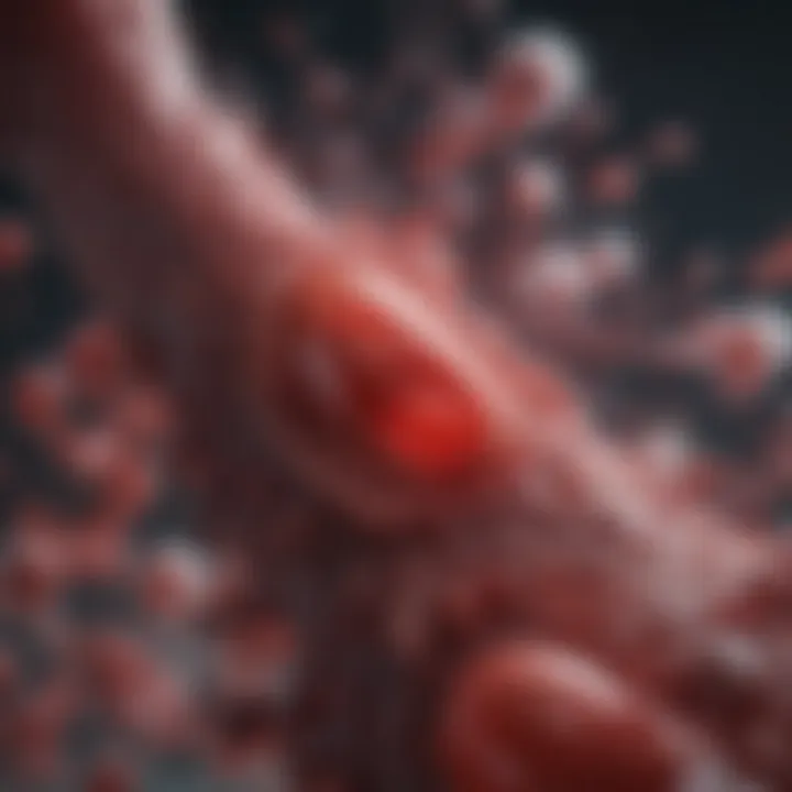 Clinical presentation of congenital thrombocytopenia emphasizing the symptoms and manifestations.