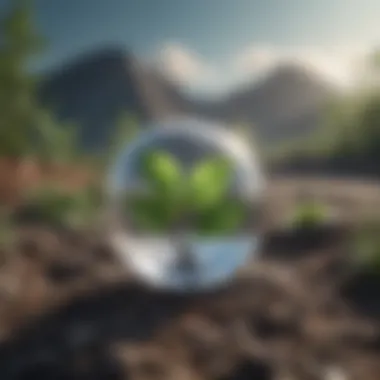 Environmental Impact of Greenhouse Gases A visual representation of the environmental impact of greenhouse gases