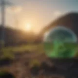 A visual representation of EU energy policies impacting sustainability