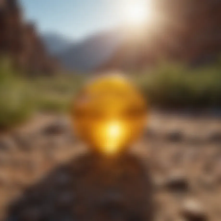 A sunlit landscape symbolizing natural Vitamin D synthesis