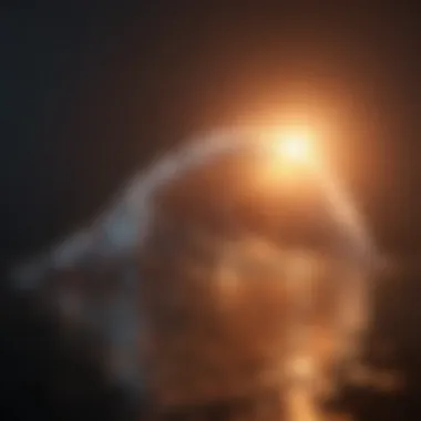 Wave-Particle Duality of Light Laser beam illustrating wave-particle duality