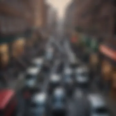 The Urban Jungle: The Impact of Crowded Living on Mental Well-being A crowded street in London, illustrating the hustle and bustle of city life.