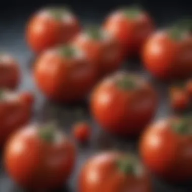 Effects of Tomatoes on Cancer Cell Lines Graph showing the effects of tomatoes on cancer cell lines