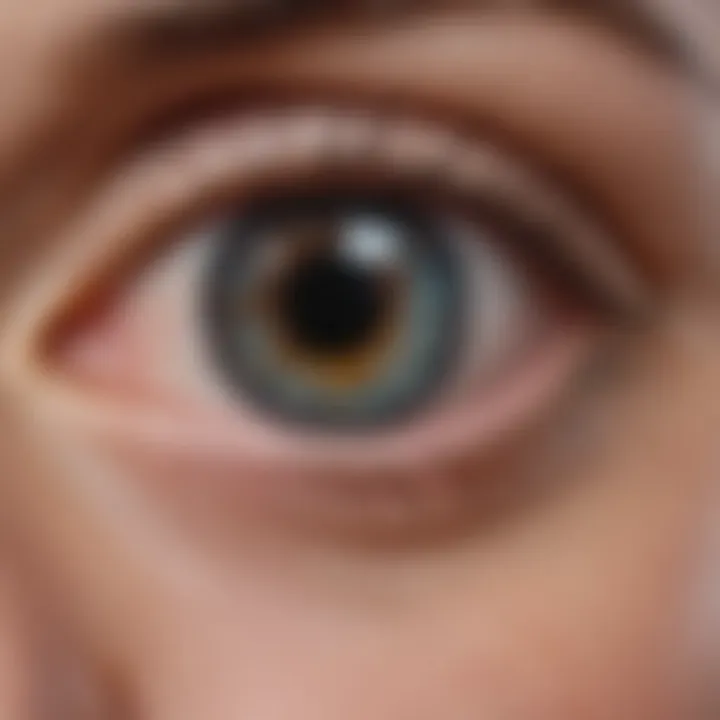 Visual representation of diagnostic techniques for retinal folds