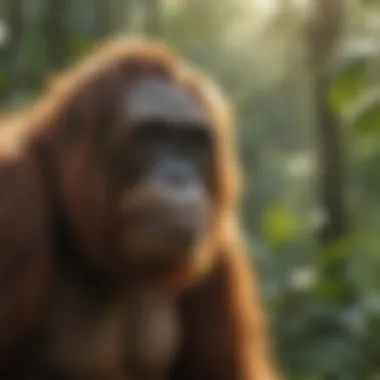 Impact of habitat loss on orangutan populations