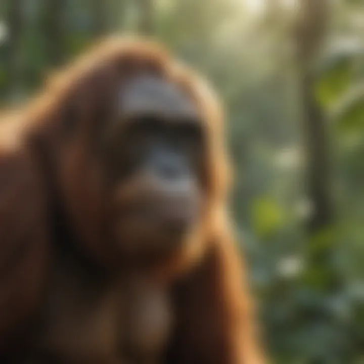 Impact of habitat loss on orangutan populations