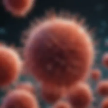 Immune Cell Interactions A diagram showcasing immune cell interactions