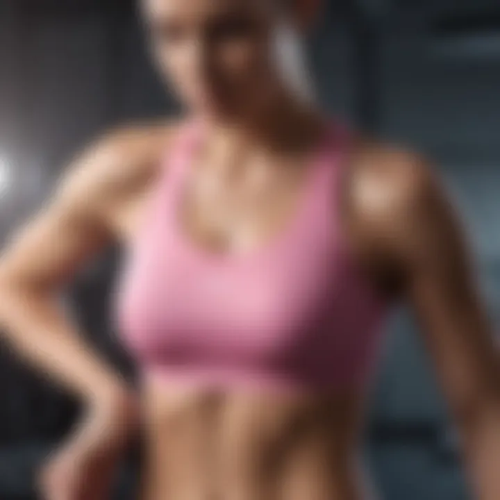 Illustration showcasing the correlation between fitness technology and cancer rehabilitation