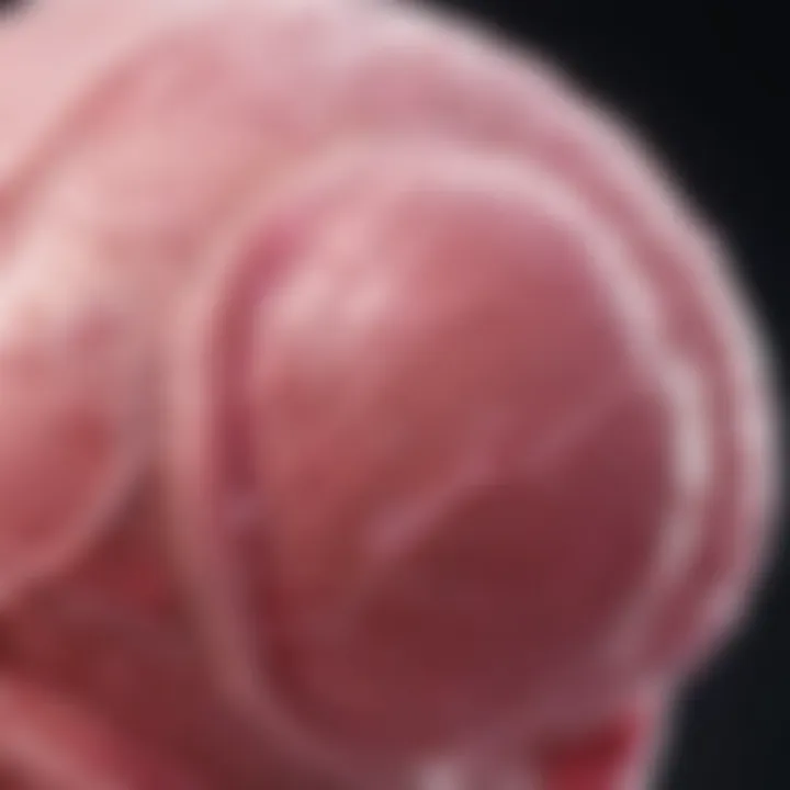 Graphical representation of research advancements in breast cancer linked to technology