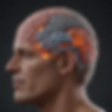 Infographic showcasing cognitive functions associated with different brain areas