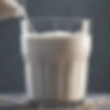 Visual representation of milk protein allergy mechanisms