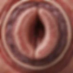 Illustration of testicular anatomy highlighting germ cell tumors