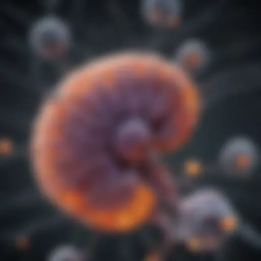 Cellular mechanisms in glioblastoma growth