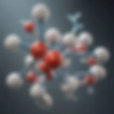 Glutathione molecule representation