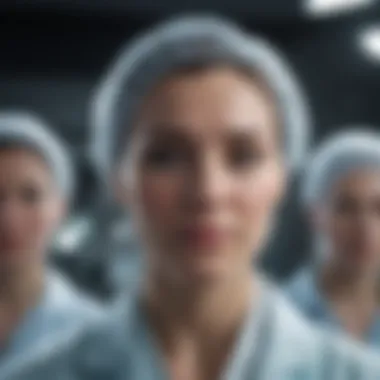 Visual representation of a multidisciplinary treatment team