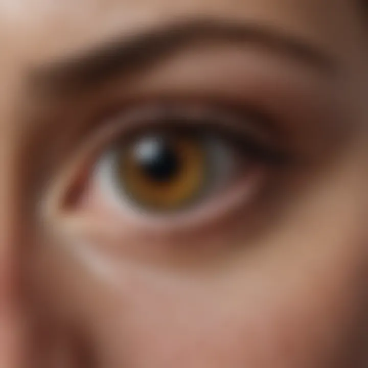 Radiation exposure affecting vision