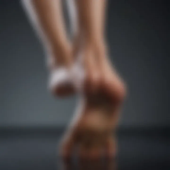 Visual guide on preventive measures for plantar spurs