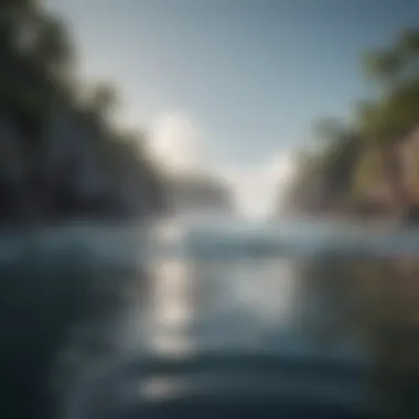 Visualization of Global Sea Level Rise Global sea level rise visualization