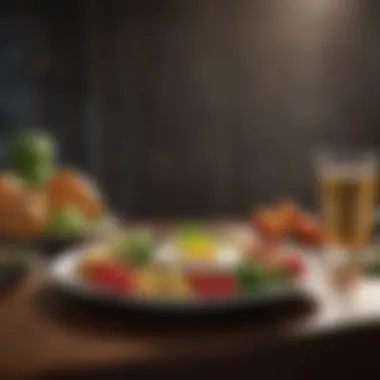 Nutritional Strategies for Weight Loss Healthy meal plate promoting weight loss and recovery