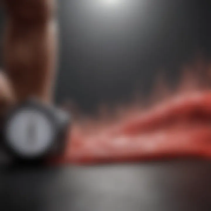 Understanding Blood Pressure Dynamics in Athletes Graph showing blood pressure fluctuations during exercise.