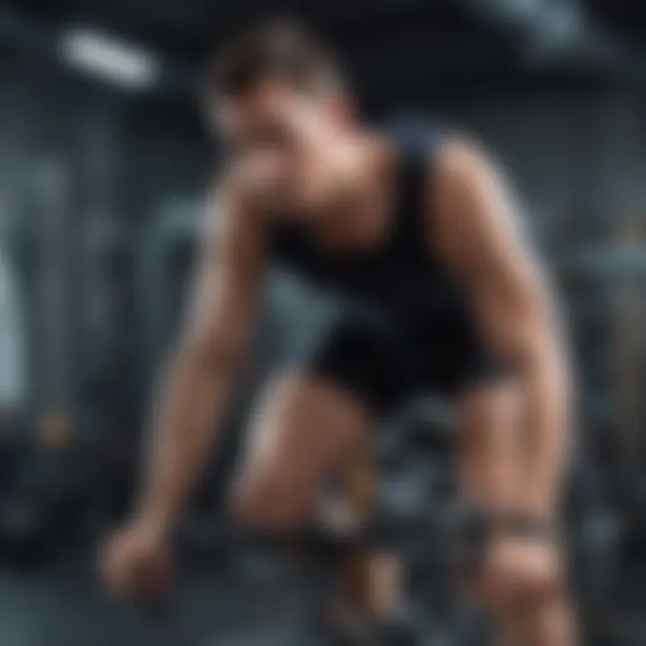 Visual representation of monitoring techniques for safe exercise in Type One Diabetes.
