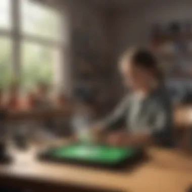 Montessori classroom setup showcasing interactive science activities
