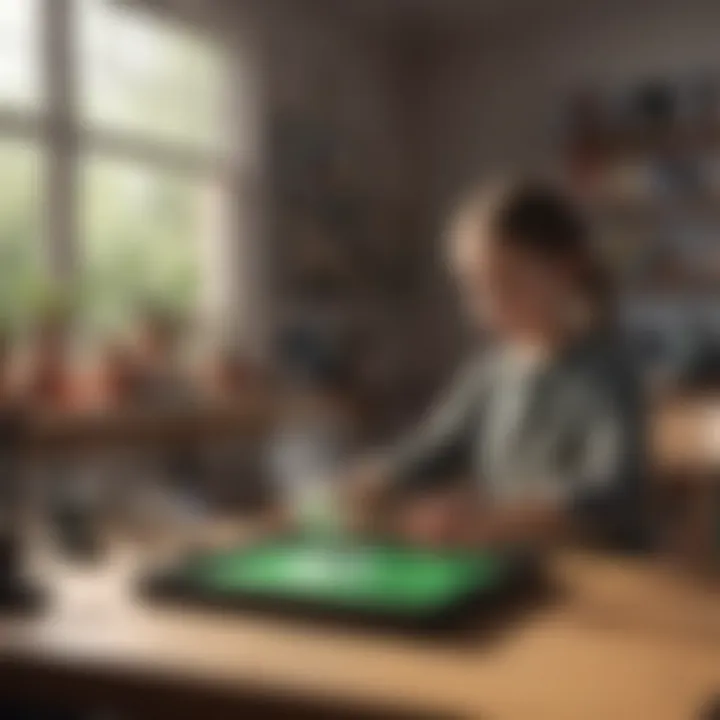 Montessori classroom setup showcasing interactive science activities