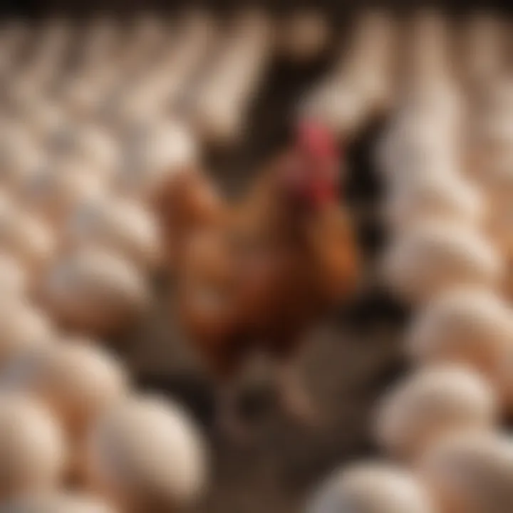 Impact of feed formulations on egg yield