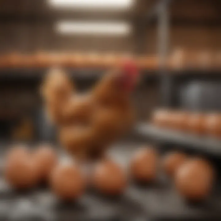 Research findings on chicken nutrition and egg output