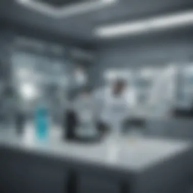 Innovative Laboratory Environment A high-tech laboratory focused on precision medicine research