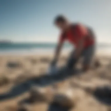 Community Engagement in Ocean Conservation A community event focused on beach cleanup efforts