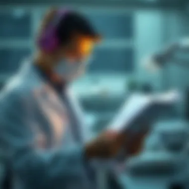 The Impact of RSC Publications on Research A researcher examining scientific articles