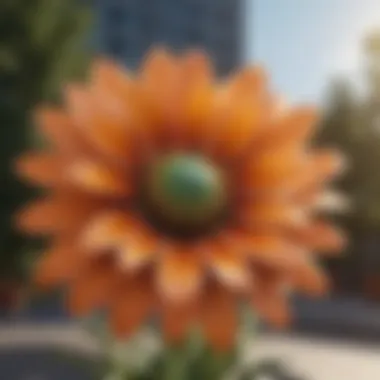Detailed engineering design of the solar energy flower structure