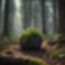 A lush forest illustrating the power of natural carbon sequestration