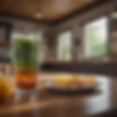 Promoting Healthy Living A serene environment promoting healthy lifestyle choices