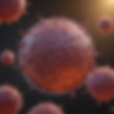 Survival Rates Over Time in B Cell Non-Hodgkin Lymphoma Graphic representation of B cell non-Hodgkin lymphoma survival rates over time