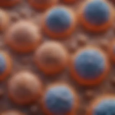 Microscopic Analysis of SCC Cells Microscopic view of squamous cell carcinoma cells