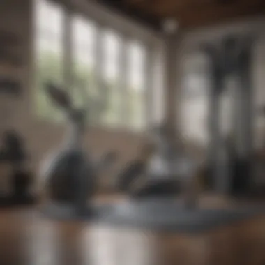 Diverse Exercise Equipment for Tailored Workouts A collection of different exercise equipment, emphasizing the variety of options available for effective workouts.