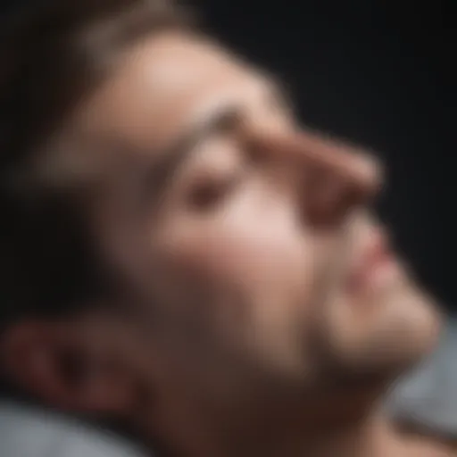 Diagram illustrating the relationship between disrupted sleep and migraine triggers