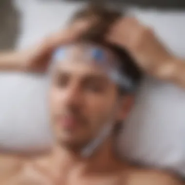 Treatment Options for Sleep Apnea and Migraines Illustration depicting treatment options for managing sleep apnea and migraines