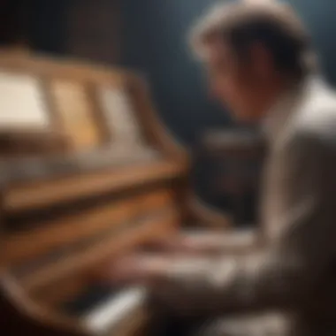Artistry in Action: Live Performance by a Hammond Organist Prominent Hammond organist performing live